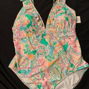 Crown and Ivy NWT one piece swim suit